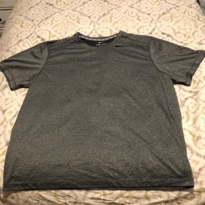 Men’s Nike Dri-Fit T-shirt; Gray; size XXL
